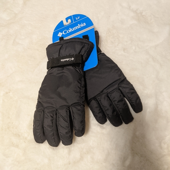 BNWT Black Columbia Waterproof Glove (Youth - S / Woman - S) - Picture 1 of 2